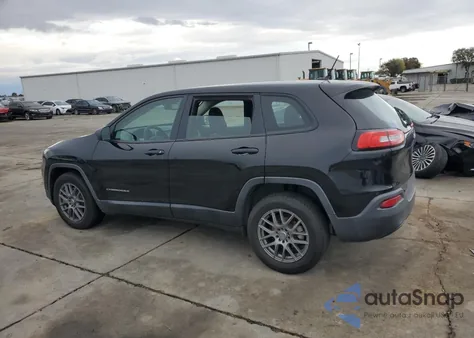 2017 Jeep Cherokee Sport from USA, damaged, VIN 1C4PJLAB2HW560267